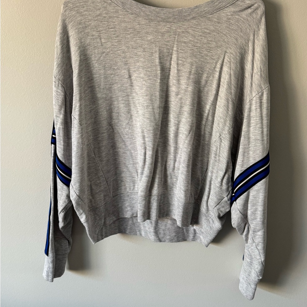 Express Signature Gray Sweatshirt
